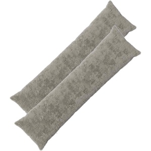 vidaXL Калъфка за възглавница 2 бр. HEERLEN Светлосиво 40 x 145 см (909102)