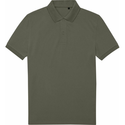 B&C MY ECO POLO 65/35 Pánská polokošile s krátkým rukávem khaki