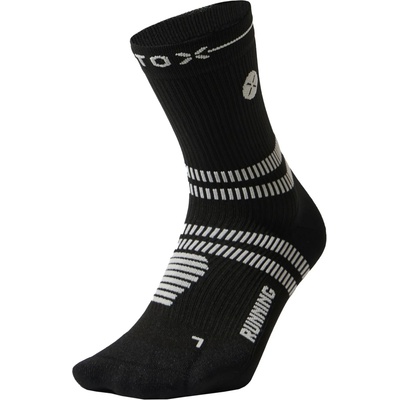 STOX Energy Socks Дамски чорапи за бягане STOX Energy Socks Women's Running Ankle Socks Running socks - Black / Light Grey - размер 36-38 (EU) (207-2120-0111)