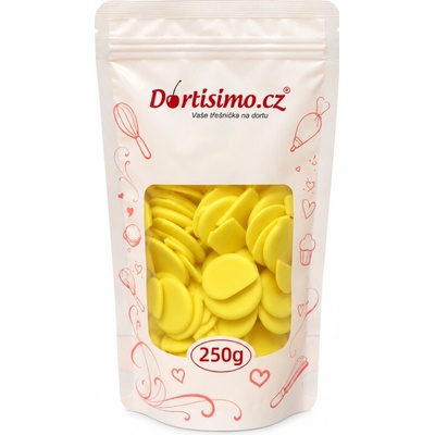 Dortisimo SweetArt žlutá poleva s citronovou příchutí 250 g
