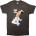 Queen Rock Montreal Charcoal Grey M Риза (QUTS117MC02)