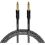 Cascha Professional Line Guitar Cable Tweed Black 3 m Директен - Директен Инструментален кабел (<![CDATA[CCP-G2SBK3]]>)