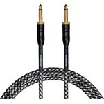 Cascha Professional Line Guitar Cable Tweed Black 3 m Директен - Директен Инструментален кабел (CCP-G2SBK3)