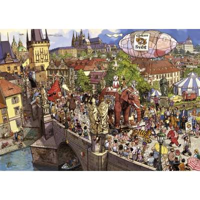 Heye - Puzzle Street Parade - 2 000 piese