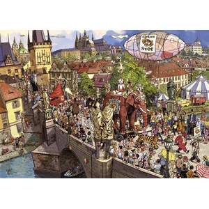Heye - Puzzle Street Parade - 2 000 piese