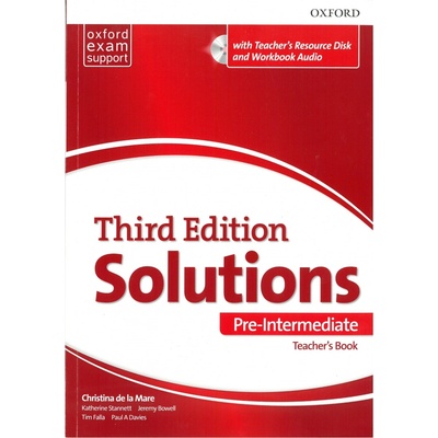 Solutions 3rd Edition Pre-Intermediate Teacher's Pack