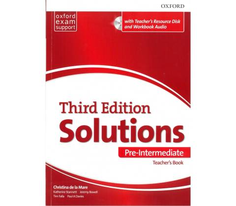 Solutions 3rd Edition Pre-Intermediate Teacher's Pack