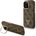 CG Mobile iPhone 16 Pro Max GUESS PU 4G STRASS TRIANGLE LOGO STAND пластмасов протектор за телефон, удароустойчив, стойка, BARNA GUHMP16XPCS4GPTW (GUHMP16XPCS4GPTW)