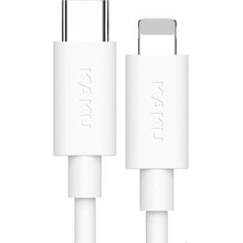 Kaku KSC-238 USB typu C PD na iPhone Lightning 2,1A, 1m, bílý