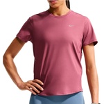 Nike Дамска тениска Nike Women's Swift Dri-Fit Top S/S Standard Running shirt - Pink Smoke / Reflective Silver (916-7768-0313)