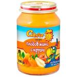 Слънчо пюре плодов микс с круши - 190 г - bubu
