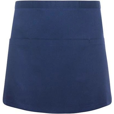 Karlowsky Pasová gastro zástěra s kapsou KY101 Navy 60x35cm