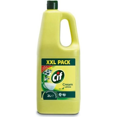 Cif Cream tekutý prášok Lemon 2 l