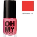 Gosh lak na nechty Oh My 006 orange red 5 ml