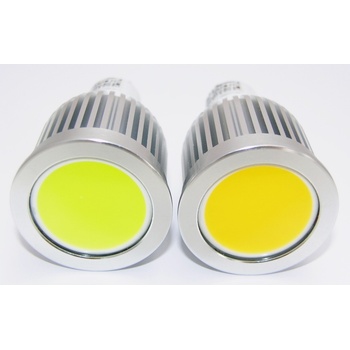 G21 LED žárovka GU10-COB,230V, 7W, 490lm, Teplá bílá , Stmívatelná