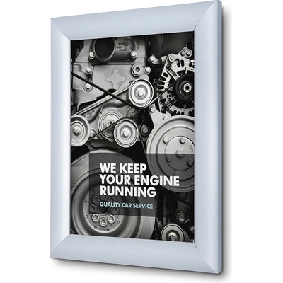 Jansen Display klaprám A5 ostré rohy, profil 25 mm 179 x 241 mm – Zboží Mobilmania