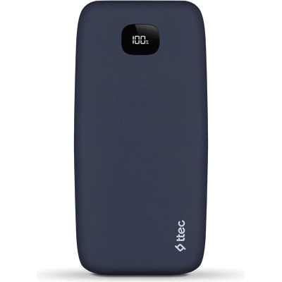 Ttec Външна батерия ttec, ChargeUp Pro, LCD, 20.000mAh PD 20W, Си (8694470004891)