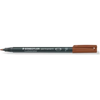 Image 1 of STAEDTLER Маркер Staedtler Lumocolor 318 OHP F, кафяв (21108-А-КАФЯВ)