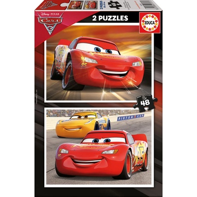 Educa - Puzzle 2x48 Cars - 40 - 99 piese
