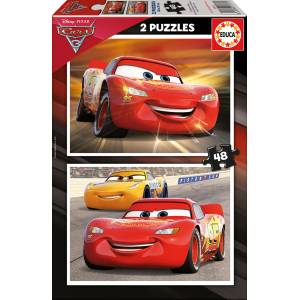 Educa - Puzzle 2x48 Cars - 40 - 99 piese