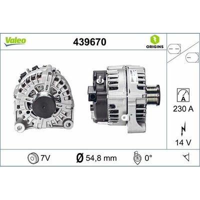 Alternátor VALEO 439670