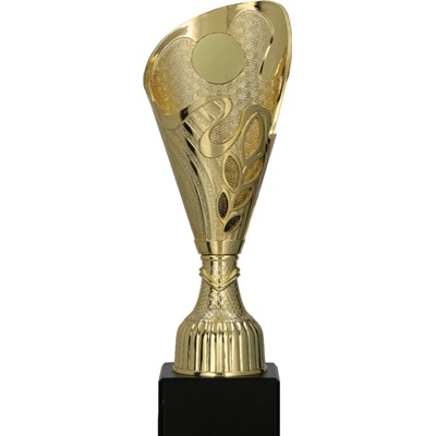 Pohár plastový zlatý Výška: 20,5 cm