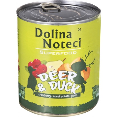 Dolina Noteci Superfood jeleň a kačica 400 g