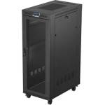 Lanberg Комуникационен шкаф Lanberg FF01-6032-23BL, 19", 32U, 600x1000 mm, черен (FF01-6032-23BL)