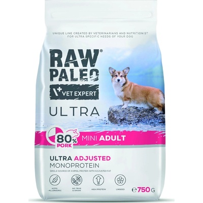 Vetexpert Raw Paleo Ultra Pork Adult Mini 2 kg