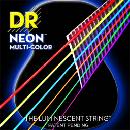 DR Strings NMCA 10 Neon Multi-Color