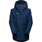 Mammut Дамско ски яке Mammut Women's Fall Line Hardshell Thermo Hooded Jacket Ski jacket - Marine (104-4944-0214)