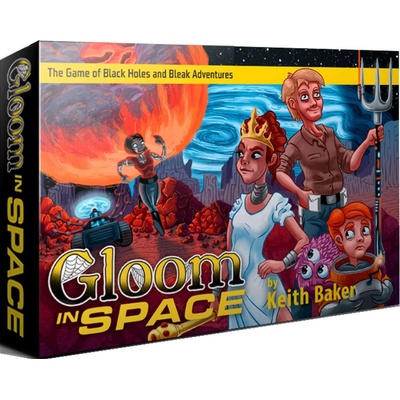 Atlas Games Настолна игра с карти Gloom in Space - Тематична (ATG1334)