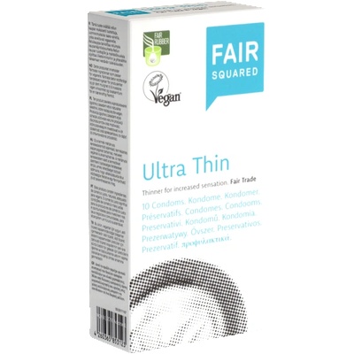 Fair Squared Single: Ultra Thin, 10 Fair Trade condoms