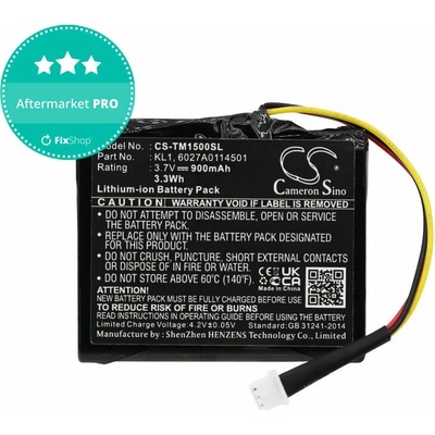 Batéria pre TomTom Via 1405, 900mAh, Li-Ion, 3.7V, 6027A0114501, HQ