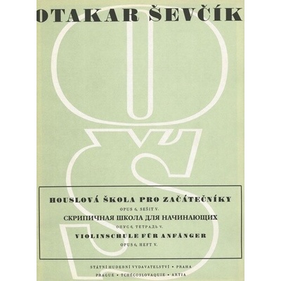 Houslová škola pro začátečníky Otakar Ševčík – Hledejceny.cz