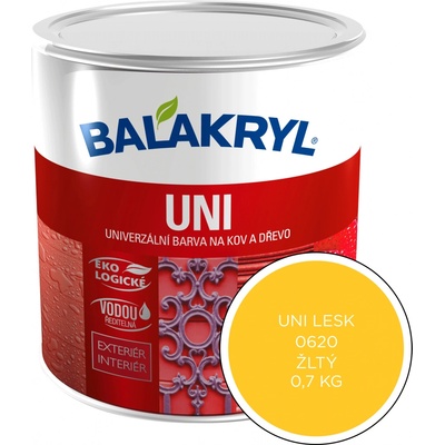 Balakryl Farba Uni lesk 0620 0,7kg