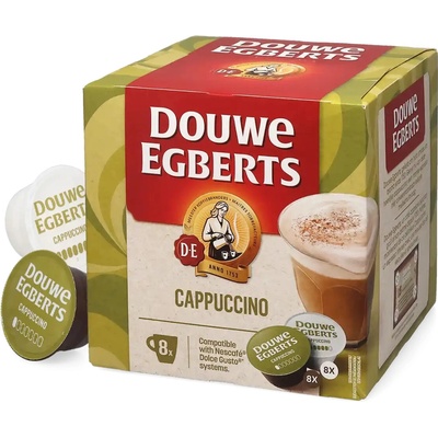 Douwe Egberts Cappuccino pro Dolce Gusto 16 ks
