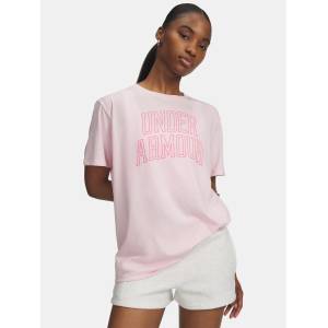 Under Armour Дамска тениска Under Armour Rival OS Campus Tee Under Armour | Rozov | ЖЕНИ | S
