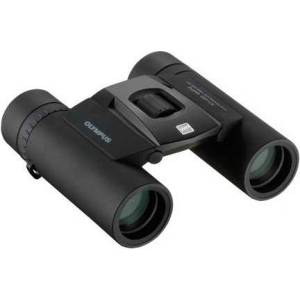 Olympus 10x25 WP II - водоустойчив бинокъл, покривни призми, 270g, черен