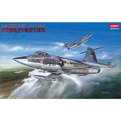 Academy Lockheed F-104G Starfighter Model Set letadla 1:72 41 dílů