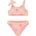 Roxy Детски комплект бикини Roxy Kid's Check TW Bralette ST Bikini - Plumeria Hippie Hour Diagonal - размер 4 Years (750-2833-0113)