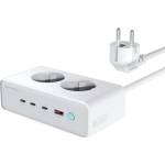 4smarts Удължител 4smarts 6в1 65W GaN, бял (KAT07294)
