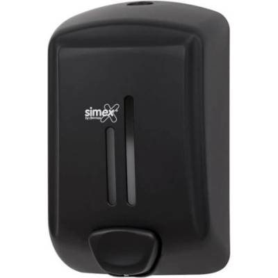 Simex Стенен дозатор за течен сапун Simex Elegance 0.7 л. (Цвят: Черен) (4077)