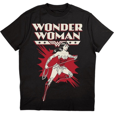 DC Comics tričko Wonder Woman Explosion čierne