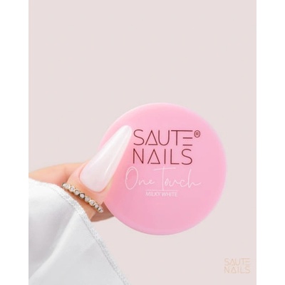 Saute Nails gél na nechty One Touch Milky White 30g