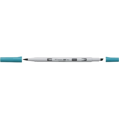 Tombow Маркер алкохолен ABT PRO с двойна четка 407 tiki teal (ABTP-407)