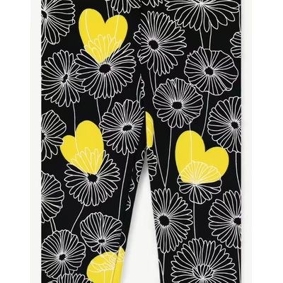 Chicco Girls Leggings Black/Yellow