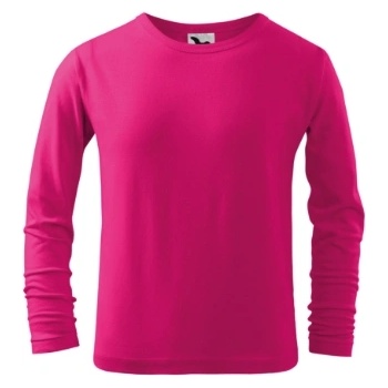 Image 1 of MALFINI Fit-T LS детска тениска с дълъг ръкав, малина (12163)