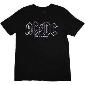 AC/DC Logo History Black XL Риза (ACDCTS110MB04)