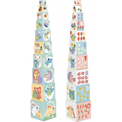 Djeco Krabičková věž Něžná